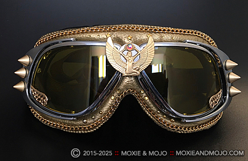 Moxie and Mojo Good as Gold Goggles