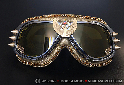 Moxie and Mojo Good as Gold Goggles