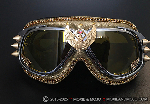 Moxie and Mojo Good as Gold Goggles