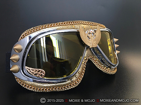 Moxie and Mojo Good as Gold Goggles
