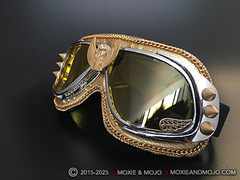 Moxie and Mojo Good as Gold Goggles