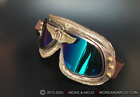 Moxie and Mojo This is Your Captain Speaking Goggles