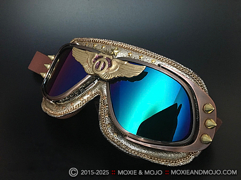 Moxie and Mojo This is Your Captain Speaking Goggles