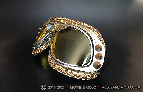 Moxie and Mojo Gold As It Gets Goggles