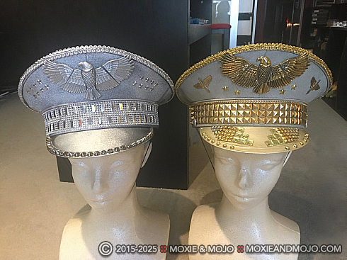 Moxie and Mojo Silver Soldier Hats