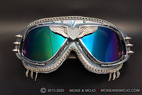 Moxie and Mojo Blue Angel Goggles