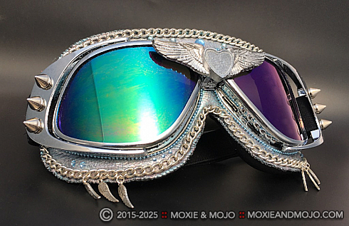 Moxie and Mojo Blue Angel Goggles