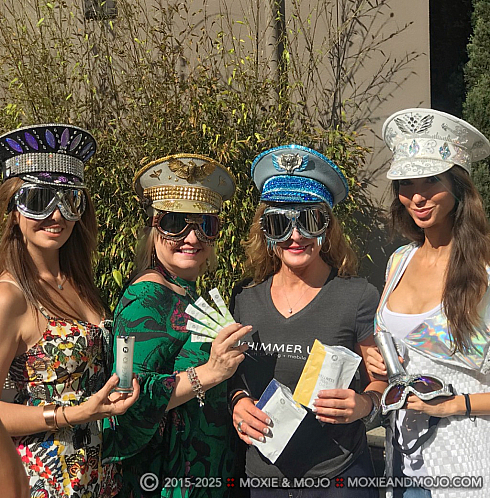 Moxie and Mojo Shimmer Hats