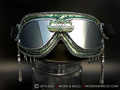 Moxie and Mojo Emerald City Goggles