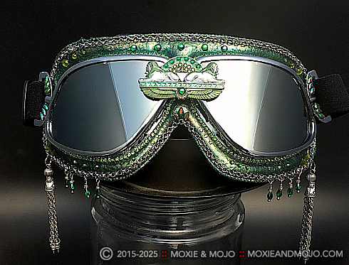 Moxie and Mojo Emerald City Goggles