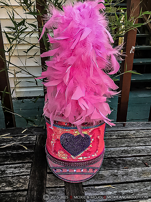 Moxie and Mojo Pink and Purple Hats