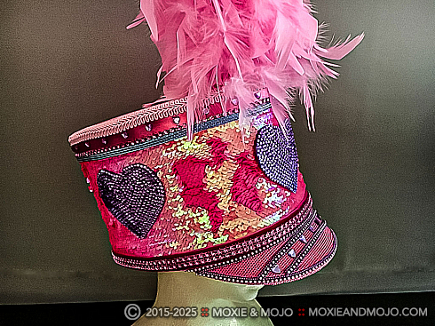 Moxie and Mojo Pink and Purple Hats