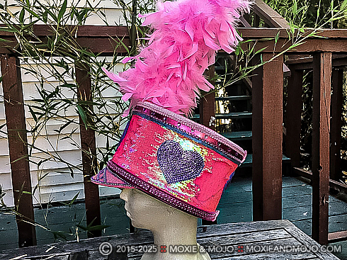 Moxie and Mojo Pink and Purple Hats