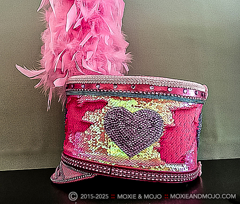 Moxie and Mojo Pink and Purple Hats
