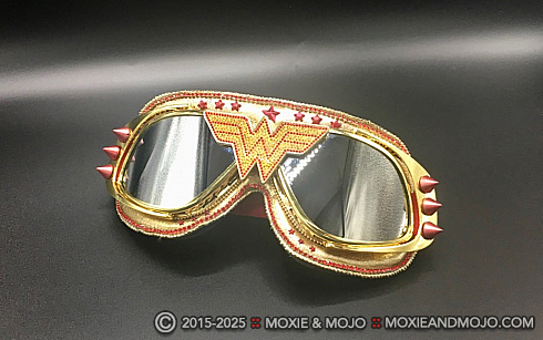 Moxie and Mojo Wonder Woman Gold Goggles