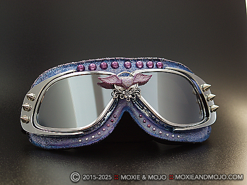 Moxie and Mojo Purple Reign Goggles