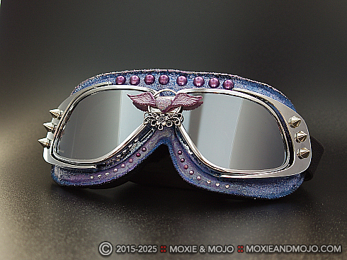 Moxie and Mojo Purple Reign Goggles