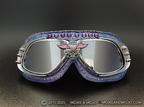 Moxie and Mojo Purple Reign Goggles
