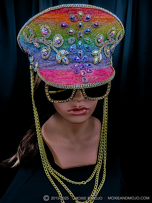 Moxie and Mojo Rainbow Love Hats