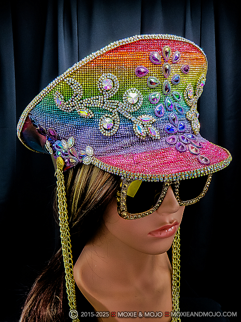 Moxie and Mojo Rainbow Love Hats