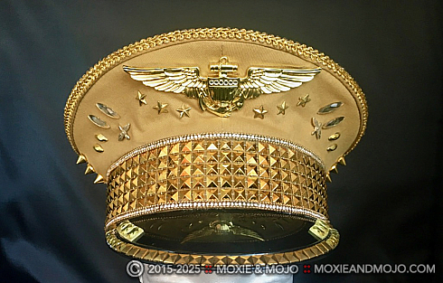 Moxie and Mojo Military Captain Hats