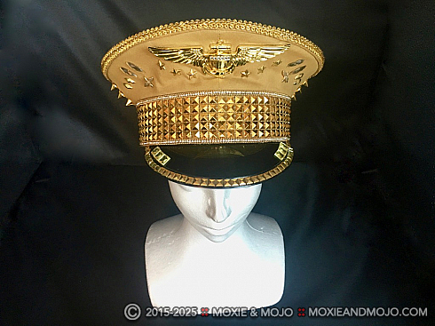 Moxie and Mojo Military Captain Hats