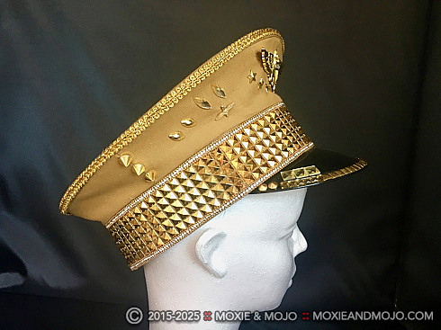 Moxie and Mojo Military Captain Hats