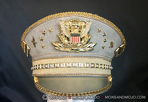 Moxie and Mojo Men's Captain's Hat in Gold Hats