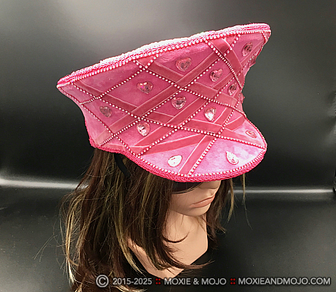 Moxie and Mojo Strawberry Hauteness Hats