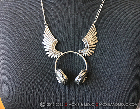 Moxie and Mojo Last Night a DJ Saved My Life Necklaces