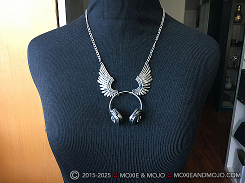 Moxie and Mojo Last Night a DJ Saved My Life Necklaces