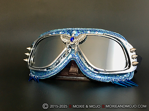 Moxie and Mojo Blue Bird Goggles