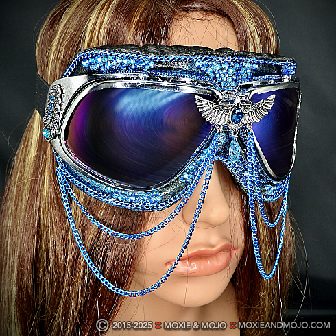 Moxie and Mojo Into the Blue Goggles