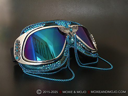 Moxie and Mojo Into the Blue Goggles