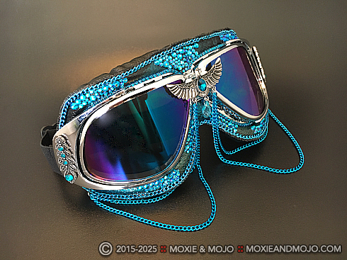 Moxie and Mojo Into the Blue Goggles