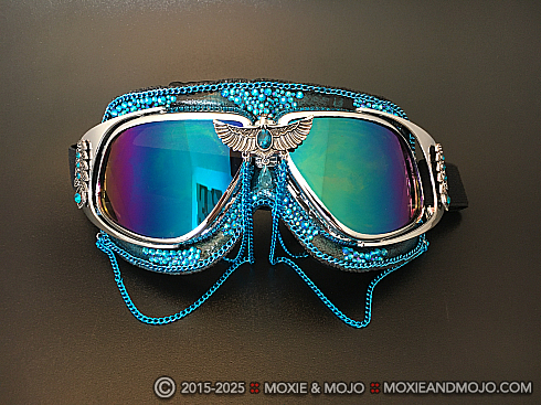 Moxie and Mojo Into the Blue Goggles