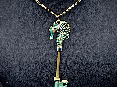 Moxie and Mojo Seahorse Key Necklaces