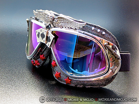 Moxie and Mojo Smokin' Aces Goggles