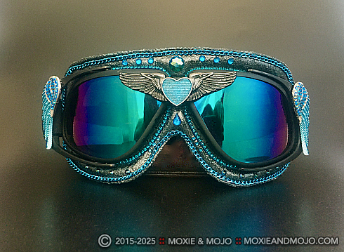 Moxie and Mojo Dark Blue Someone Goggles