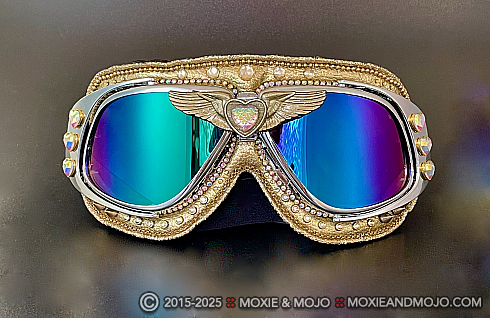 Moxie and Mojo Wings of Gold Goggles