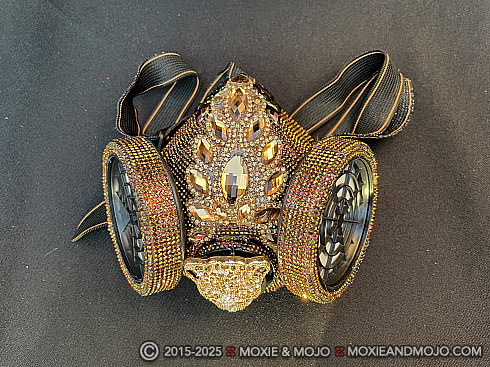 Moxie and Mojo Leopard Lounge Respirators