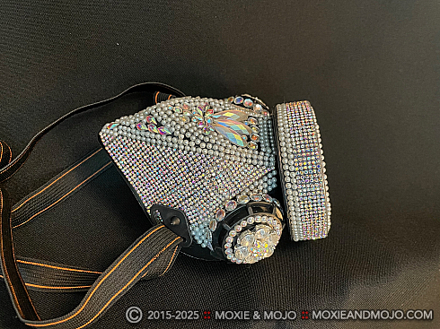Moxie and Mojo Single Barrel Bling Respirators