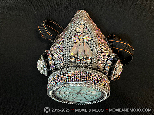 Moxie and Mojo Single Barrel Bling Respirators