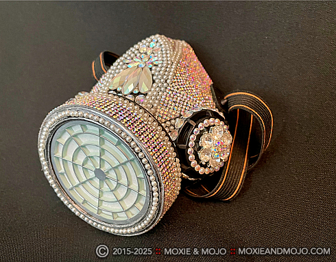 Moxie and Mojo Single Barrel Bling Respirators