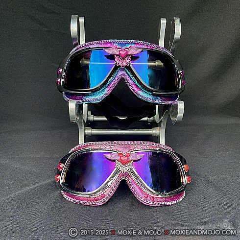 Moxie and Mojo Colorful Detours Goggles