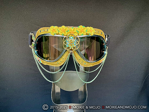 Moxie and Mojo I Wish for Sunflowers Goggles