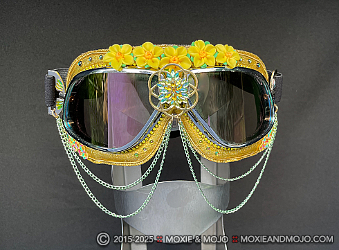 Moxie and Mojo I Wish for Sunflowers Goggles