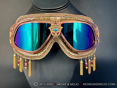 Moxie and Mojo Hamsa Goggles