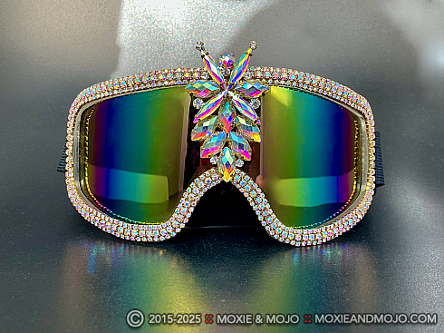 Moxie and Mojo Rainbow Goldie Lux Goggles