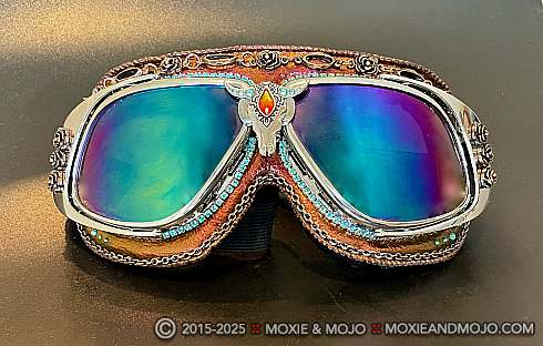 Moxie and Mojo Ten Miles from Tucson Goggles